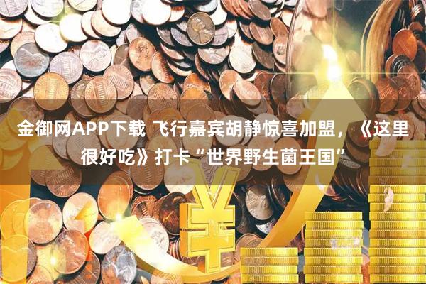 金御网APP下载 飞行嘉宾胡静惊喜加盟，《这里很好吃》打卡“世界野生菌王国”
