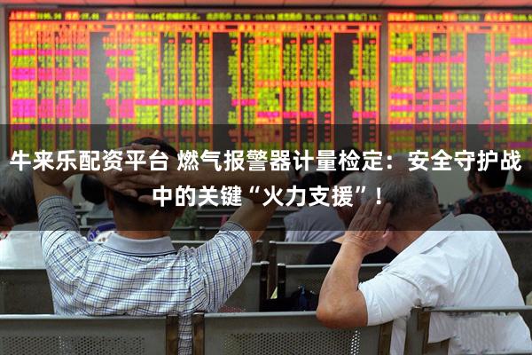 牛来乐配资平台 燃气报警器计量检定：安全守护战中的关键“火力支援”！